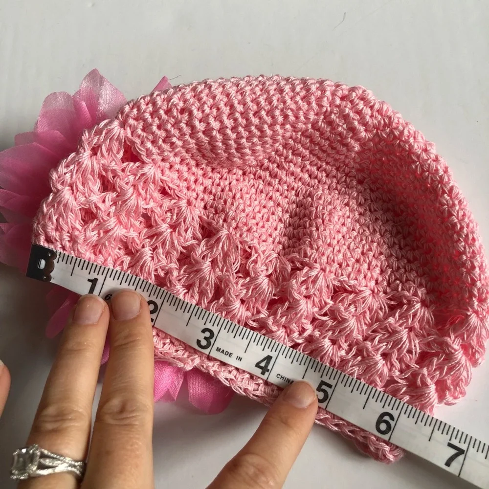 Crocheted Floral hat